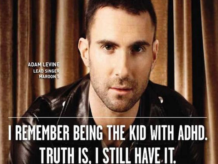 Ca sĩ Adam Levine thú nhận mình mắc chứng ADHD lúc nhỏ và cả bây giờ