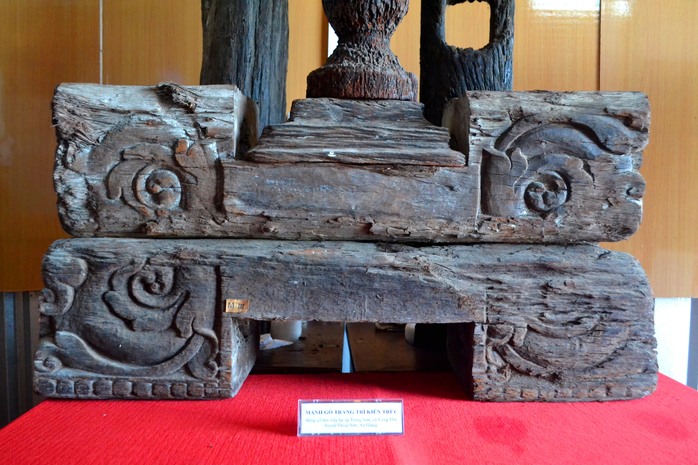 Mảnh gỗ tìm thấy có niên đại thế kỷ III