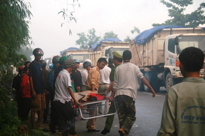 Một vụ tai nạn xảy ra tại khu vực “ngã ba đắp chiếu”