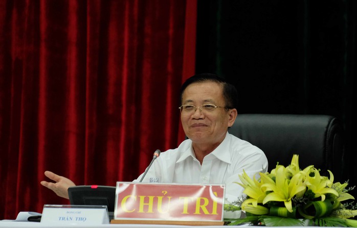 Ông Trần Thọ đã công khai email cá nhân tại buổi đối thoại với thanh niên Đà Nẵng