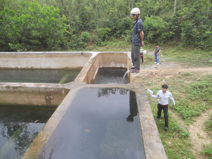 Công trình nước sạch ở xã An Ninh, huyện Quảng Ninh “đắp chiếu” từ nhiều năm nay