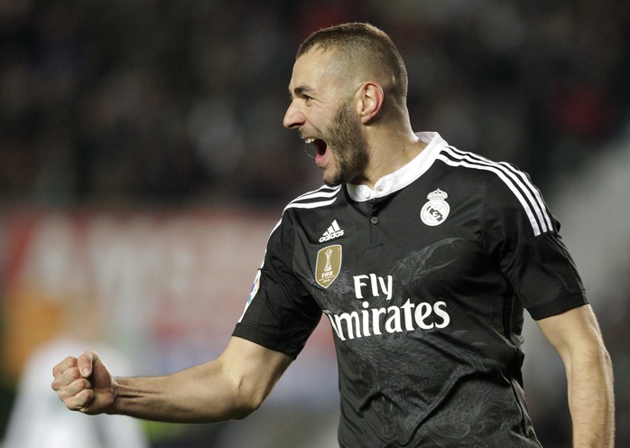 Benzema được các CĐV tín nhiệm nhất dù ghi ít bàn hơn Ronaldo