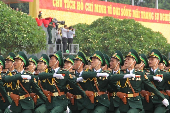 Các chiến sĩ biên phòng