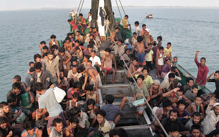 Không có tư cách công dân, người Rohingya đang tìm cách rời bỏ Myanmar Ảnh: AP