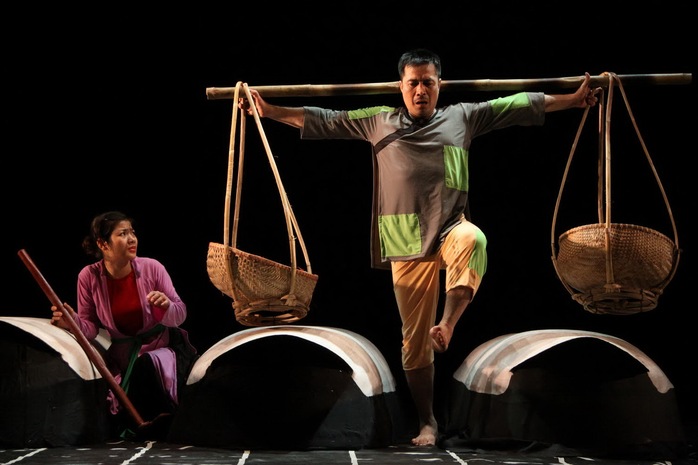 Vở “Hồn Trương Ba, da hàng thịt” của Nhà hát Tuổi trẻ dưới bàn tay dàn dựng của NSND Lan Hương (Ảnh do nhà hát cung cấp)