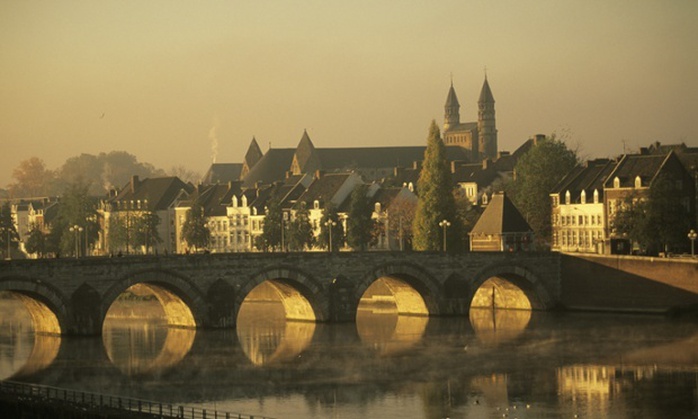 Thành phố Maastricht của Hà Lan - nơi ba mẹ con sinh sống trước khi sang Syria