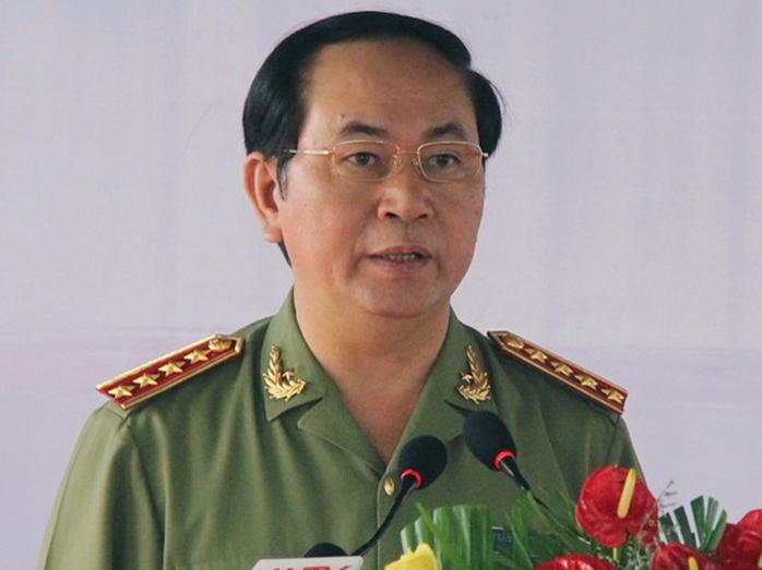 Bộ trưởng Công an Trần Đại Quang đã điện khen gợi các lực lượng phá án