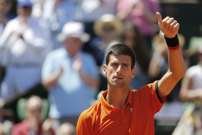Djokovic đang đứng trước cơ hội lịch sử hoàn tất bộ sưu tập Grand Slam 
Ảnh: REUTERS