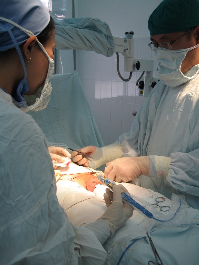  Một ca phẫu thuật dương vật tại BV Bình Dân TP HCM
