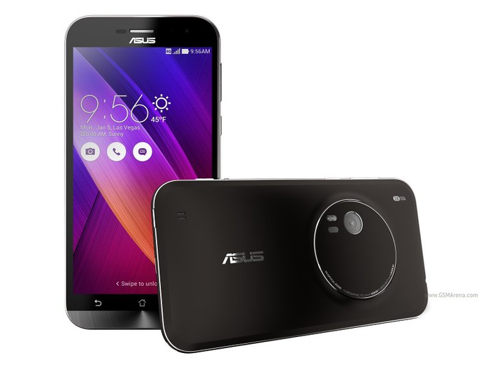 Thành viên mới Zenfone Zoom nổi bật với ống kính zoom quang học 3x mỏng nhất thế giới, hỗ trợ chống rung OIS.