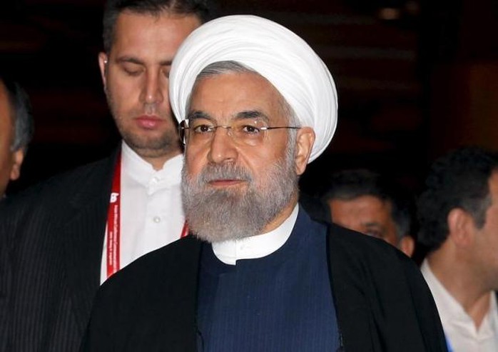 Tổng thống Iran Hassan Rouhani. Ảnh: Reuters