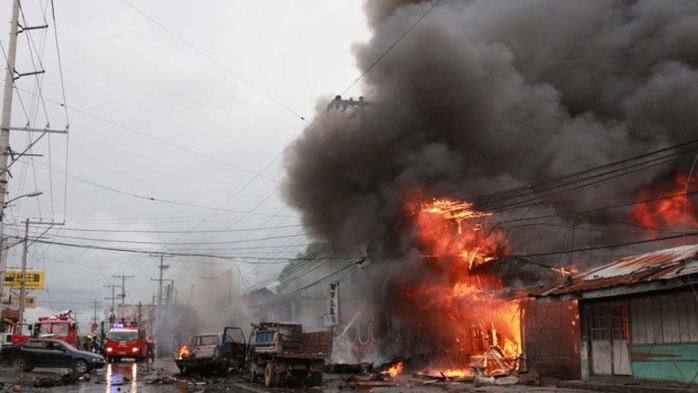 Philippines từng bị nhiều vụ bom xe gây thương vong lớn. Ảnh: AP