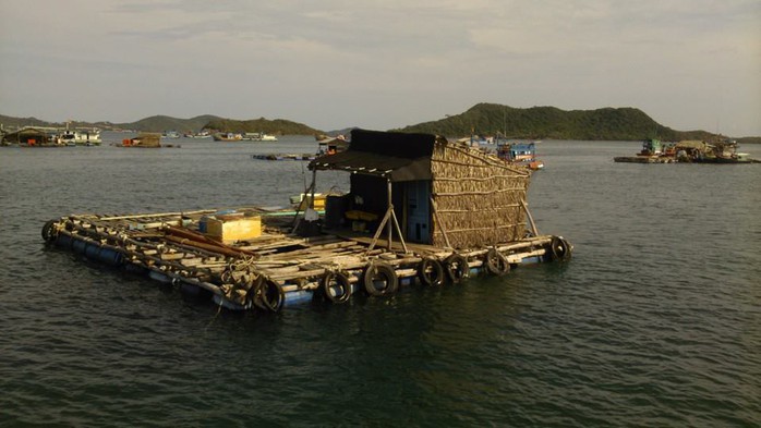 Chiều xuống, khung cảnh ở Nam Du rất yên bình