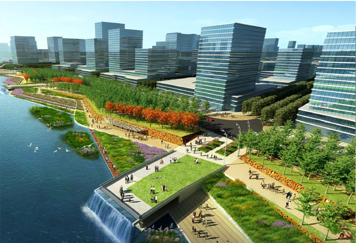 Phối cảnh dự án Smart City An Giang Phối cảnh dự án Smart City An Giang