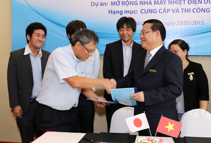 Phan Vũ) ký kết hợp đồng cung cấp và thi công cọc cho dự án Nhiệt điện Duyên Hải 3 phần mở rộng