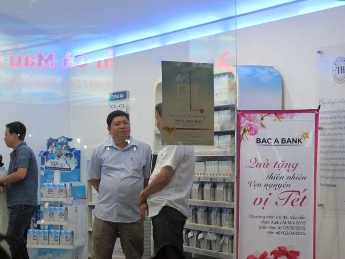 Cửa hàng TH Truemart, số 13 Hoàng Hoa Thám, Tân Bình, nơi xảy ra vụ nữ nhân viên bị đâm trọng thương 