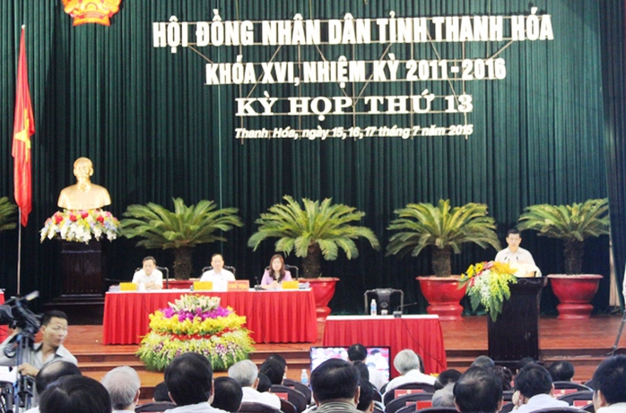 Quang cảnh kỳ họp thứ 13, HĐND tỉnh Thanh Hóa