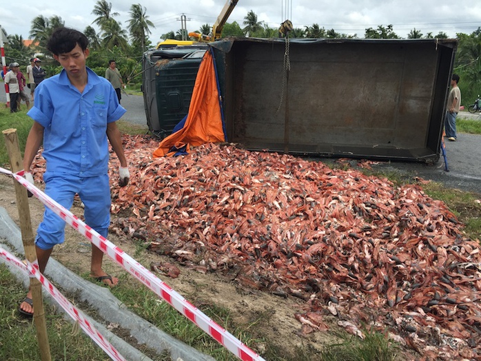 Hiện trường vụ tai nạn