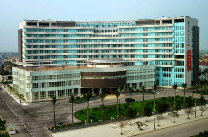 Khách sạn Lam Kinh - Thanh Hóa, nơi 16 đối tượng đang dùng thuốc lắc thì bị công an bắt quả tang