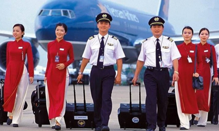 Đồng phục hiện tại của tiếp viên Vietnam Airlines