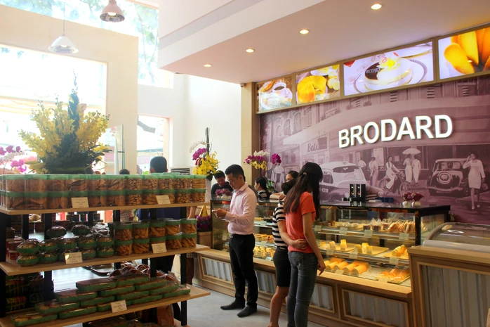 Khu vực bánh Brodard