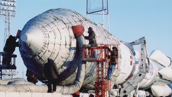 Russian Proton-M carrier rocket crashes in Siberia.