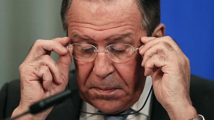 Ngoại trưởng Nga Sergei Lavrov rằng IS chính là kẻ thù lớn nhất của Moscow. Ảnh: EPA