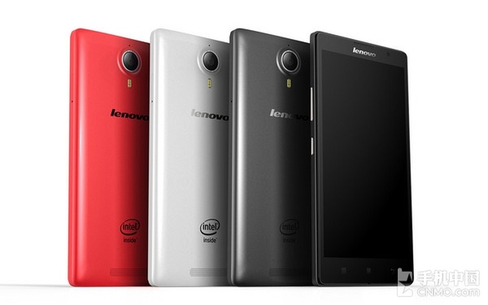 Lenovo K80 với tùy chọn 3 màu đỏ, bạc và đen.