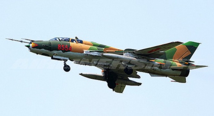 Một chiếc máy bay SU-22. Ảnh minh hoạ