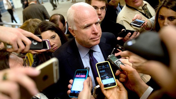 Thượng nghị sĩ John McCain (Ảnh: THE HILL)