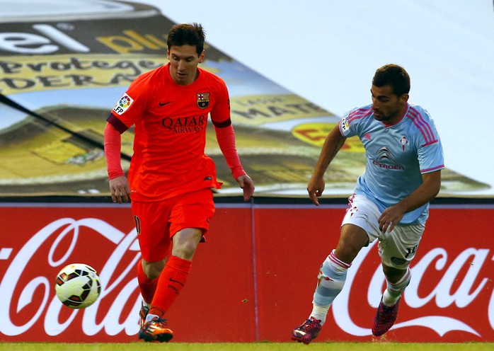 Messi đã không thể làm gì trước một Celta Vigo chơi đầy quyết tâm