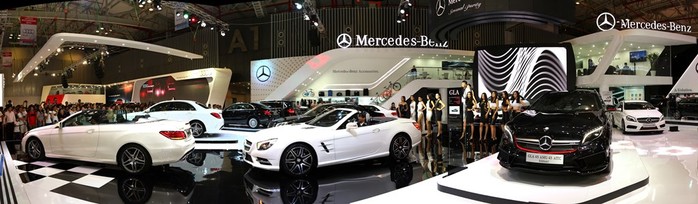Mercedes-Benz là thương hiệu xe sang có danh mục đa dạng nhất tại Việt Nam
