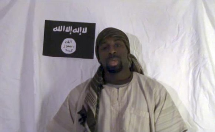 Tên khủng bố Amedy Coulibaly. Ảnh tư liệu Reuters