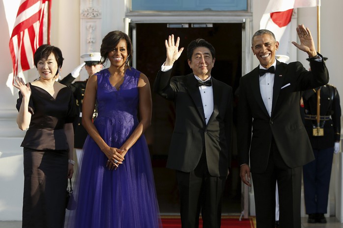 Thủ tướng Nhật Bản Shinzo Abe có chuyến công du Mỹ kéo dài 8 ngày. Ảnh: Reuters