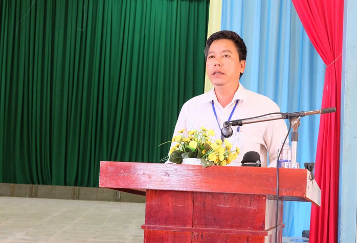 Ông Mai Xuân Tuấn, Chủ tịch UBND phường Hòa Phát xác nhận trong khu Nghĩa trũng Nghi An – Gò Đồi có mộ của người dân