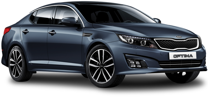 Kia Optima màu xanh
