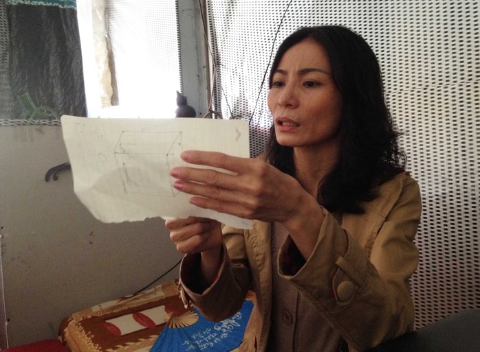 Bà Phạm Thị Ngọt đang tìm bằng chứng để minh oan cho mìnhẢnh: Lê Phong