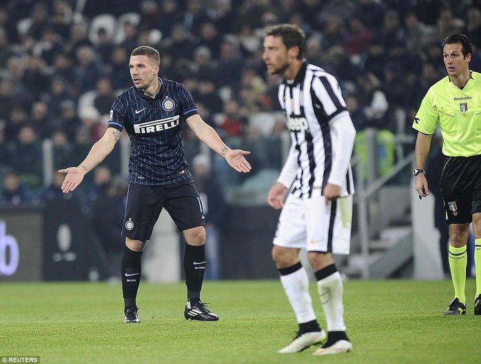 Podolski tỏ ra thích nghi nhanh với Serie A