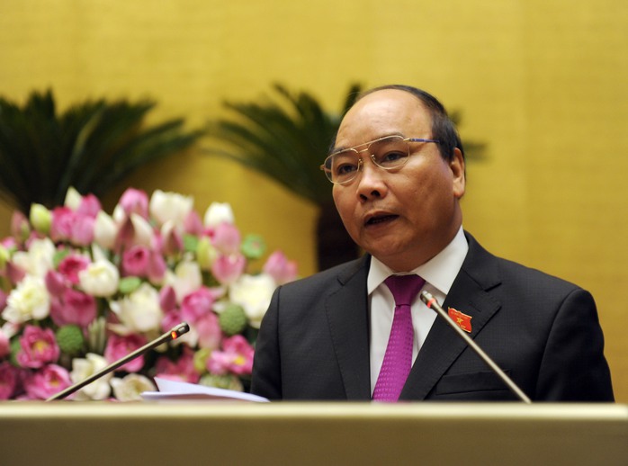 Phó Thủ tướng Nguyễn Xuân Phúc thừa nhận còn nhiều cán bộ, công chức “sáng cắp ô đi, chiều cắp ô về” Ảnh: Thắng Long