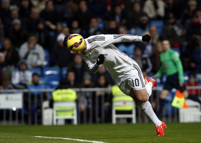 Rodriguez ghi bàn mở tỉ số cho Real Madrid
