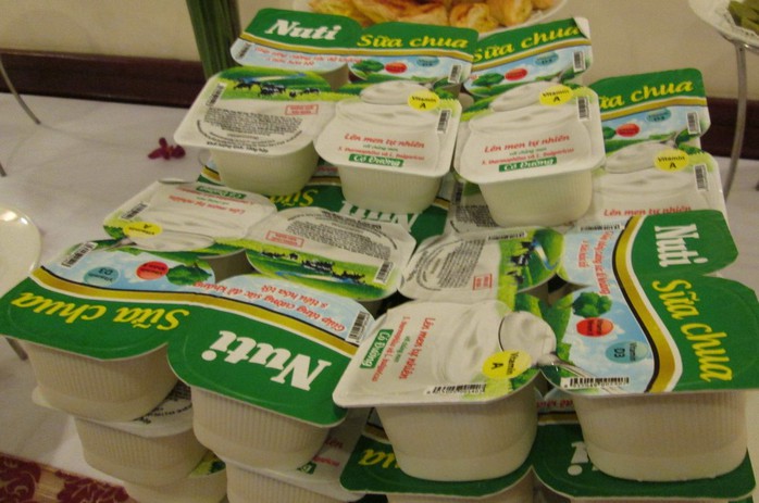 Sữa chua Nuti vừa được tung ra thị trường Sữa chua Nuti vừa được tung ra thị trường