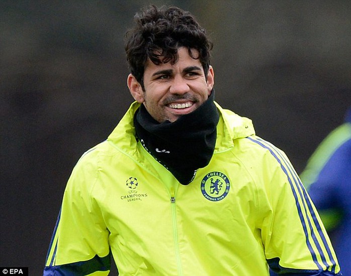Costa trở lại phần nào khiến HLV Mourinho yên tâm về hàng công