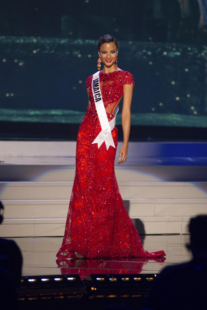 Rất nhiều khán giả không hài lòng khi người đẹp Jamaica Kaci Fennell (ảnh: Reuters) chỉ đạt danh hiệu Á hậu 4.