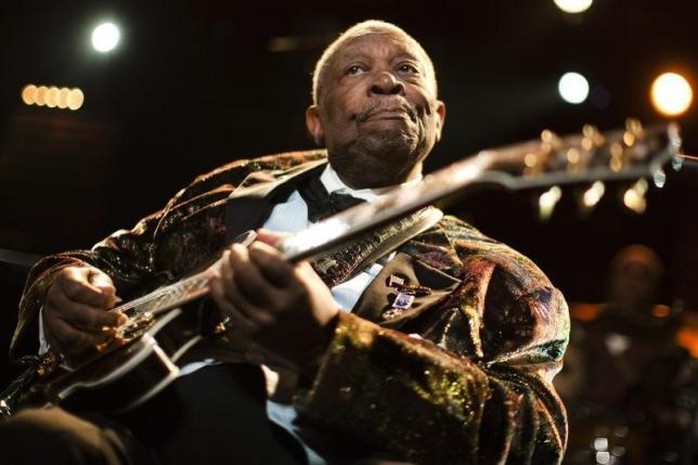 Vĩnh biệt huyền thoại của dòng nhạc Blues B.B.King. Ảnh: Reuters