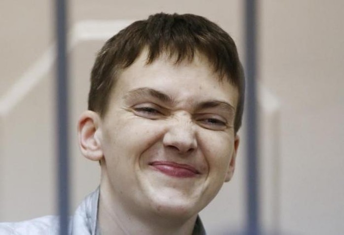 Nữ phi công Ukraine Nadezhda Savchenko. Ảnh: Reuters