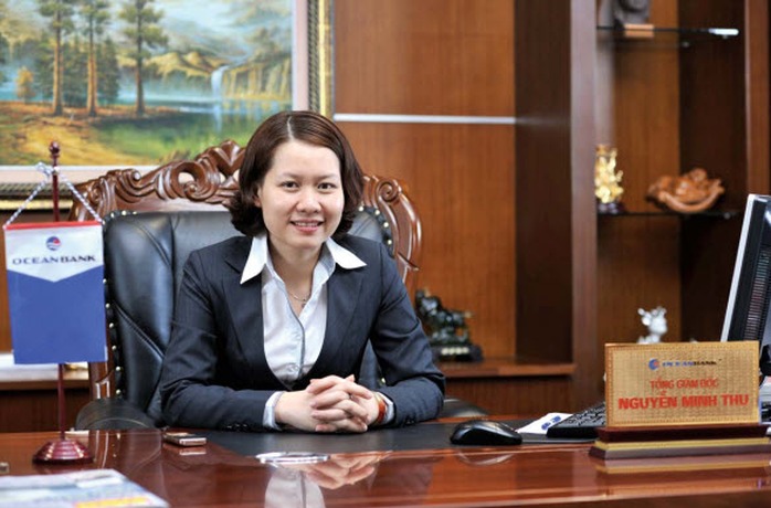 Bà Nguyễn Minh Thu- ảnh Oceanbank
