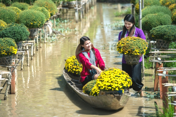 Tân Quy Đông là điểm đến đổi gió dịp Tết cho du khách Tân Quy Đông là điểm đến đổi gió dịp Tết cho du khách