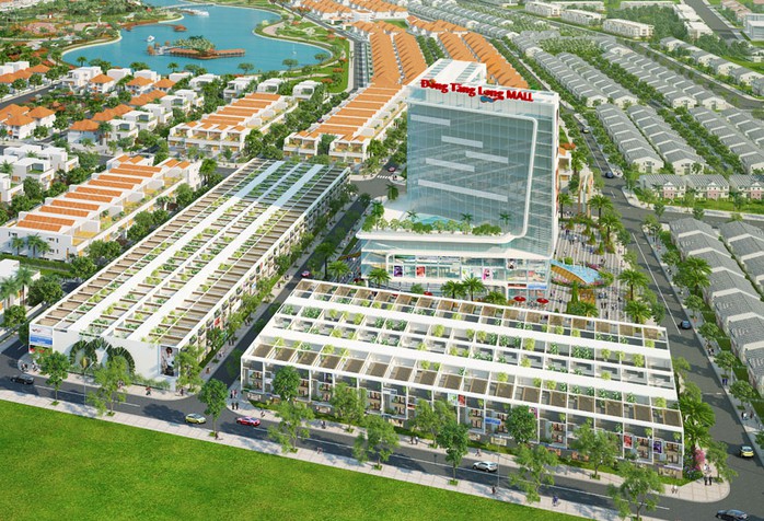 Phối cảnh Khu đô thị Đông Tăng Long