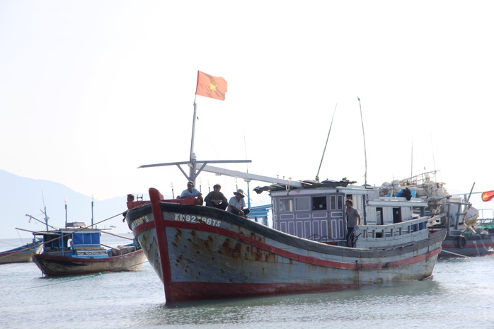 Tàu cá KH-92396-TS do ông Mai Thành Trung làm chủ bị cướp ở Hoàng Sa