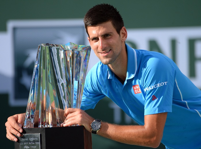 Djokovic lần thứ tư vô địch Indian WellsẢnh: REUTERS